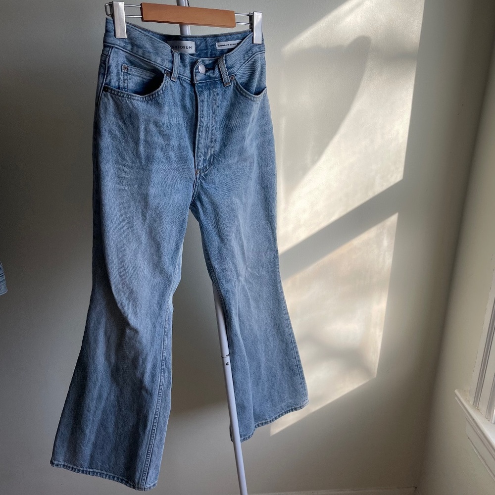 Denim Forum The Marlene '60s High Rise Flare